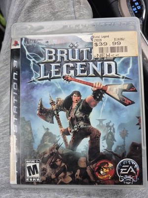 Brutal Legend (Sony PlayStation 3, 2009) Complete With Manual