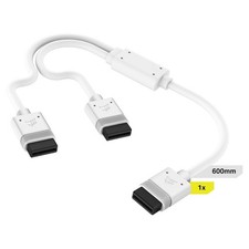 Image of Corsair CL-9011132-WW Y Cable 600 mm White For iCue Link system