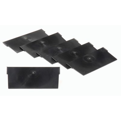 Akro-Mils 40170 Shelf Bin Divider For 11''W x 4''H Shelf Bins Black 24/Pk