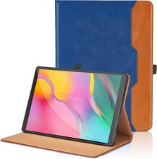 Case for Samsung Galaxy Tab A 10.1 2019 - PU Leather Business Folio with Hand St