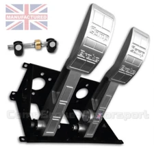 UNIVERSAL FLOOR MOUNTED CABLE PEDAL BOX & BALANCE BAR – PREMIER 2-PEDAL