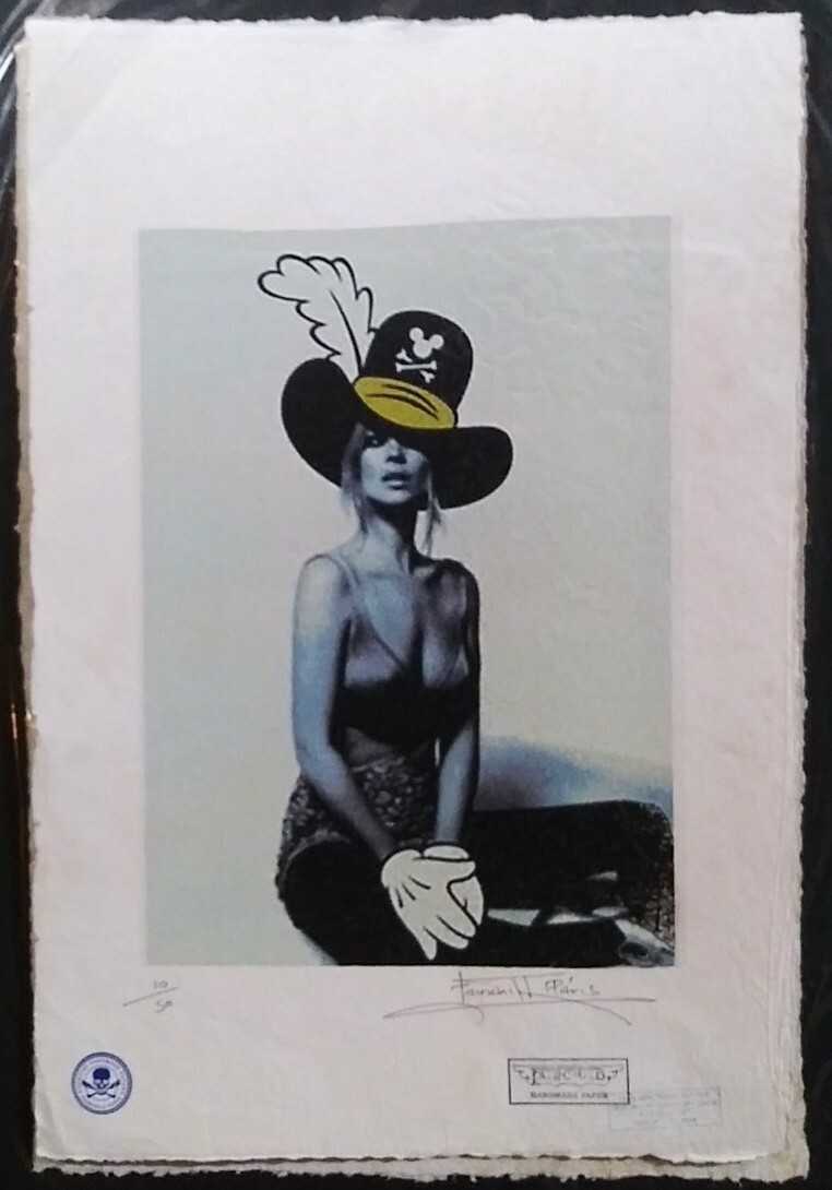 Kate Moss, KAWS, Limited Edition 22'x 15'x Hand Signed