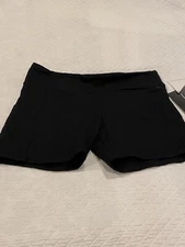 LOVESOFT Shorts Yoga Running Stretch Black Large