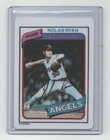 1993 Topps Porcelain Card * Hamilton Collection * '80 Topps * Nolan Ryan * #580