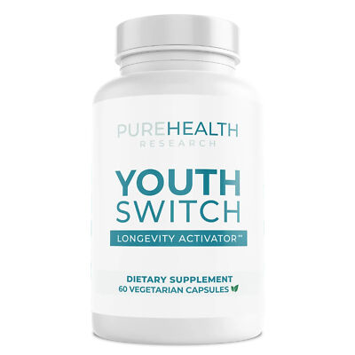 PureHealth Research 青春开关 - 抗衰老、细胞健康、营养补充剂-