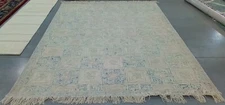 IVORY / GREY 8'-0" x 10'-0" Back Stain Rug, Reduced Price 1172773578 IKT802B-8