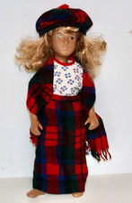 SASHA vintage girl doll with homemade outfit