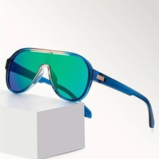 Oversized One-piece Sunglasses For WM/Men Polarized Outdoor Shield Sun Shades