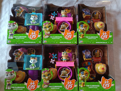 44 Cats Spielset the Clubhouse Pilou Milady oder Lampo - NEU