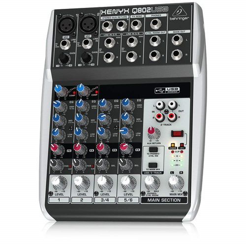 Behringer XENYX X1832USB Premium 18 Input 3/2-Bus Powered Mixer