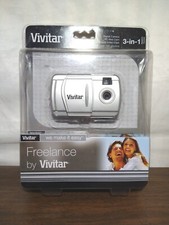 Vivitar FreeLance 3-in-1 Digital Camera PC Web Cam Video Clips New Sealed