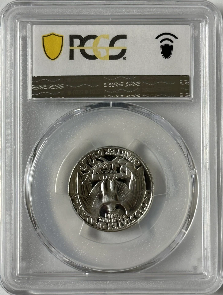 1957 Silver Washington Proof Quarter PCGS PR68 () - Image 2 of 2