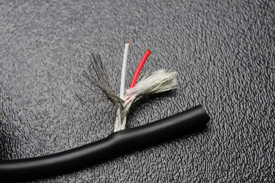 CABLE DE MICRÓFONO ROJO 50 PIES CABLE CUBIERTO 100% COBRE LIBRE DE RUIDO CABLE DE MICRÓFONO Foto 2 de 4