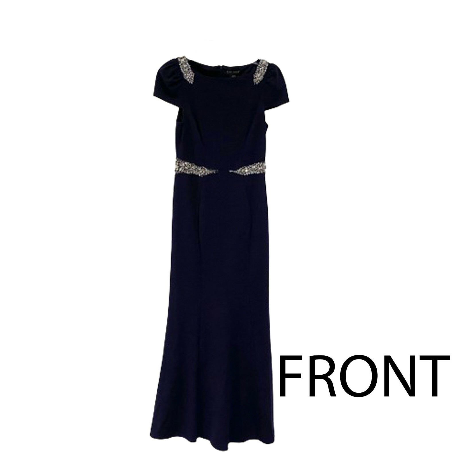 cachet navy blue dress