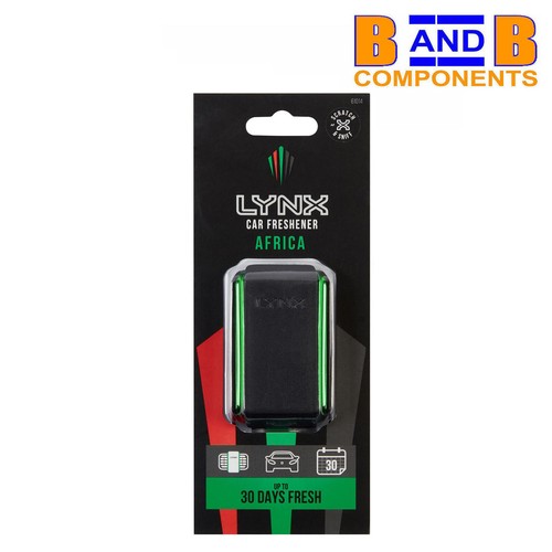 Lynx AFRICA Vent Car Air Freshener Fragrance Scent A1637 5010555610147