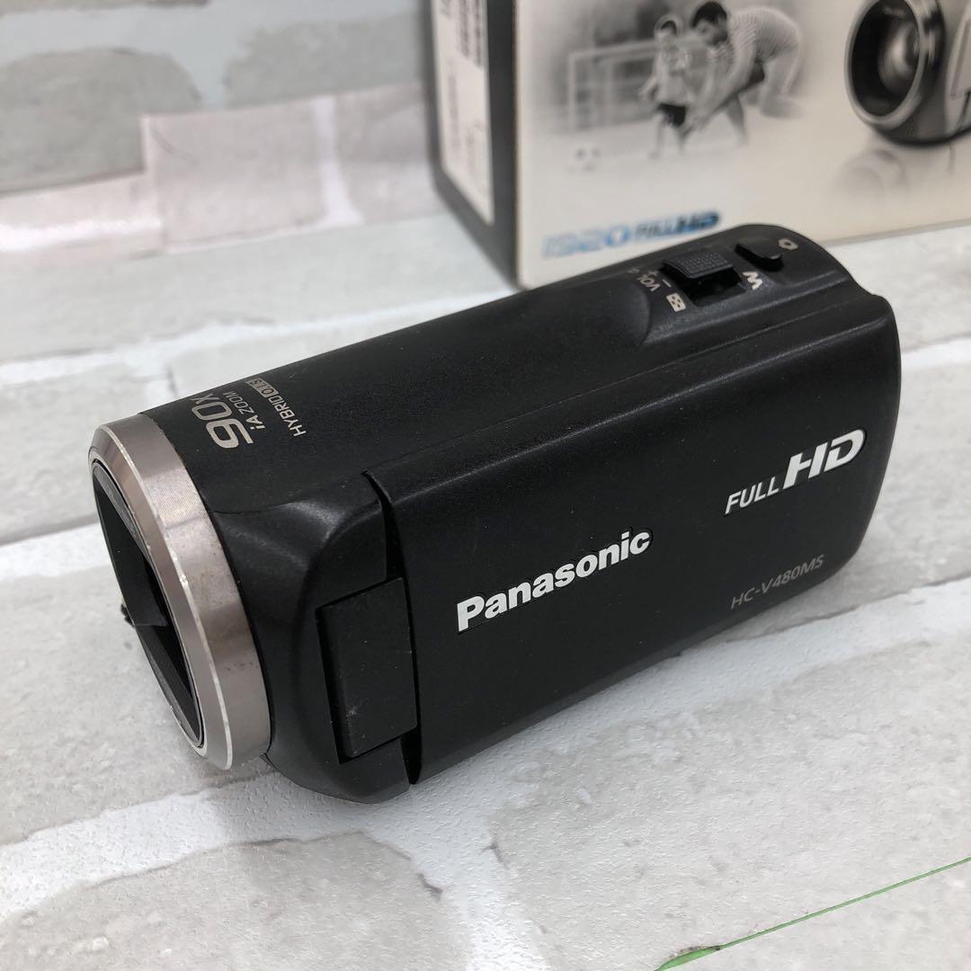 Used Panasonic HD Camcorder V480MS 32GB 90x Zoom Black 2.2MP Used Panasonic HD Camcorder V480MS 32GB 90x Zoom Black 2.2MP