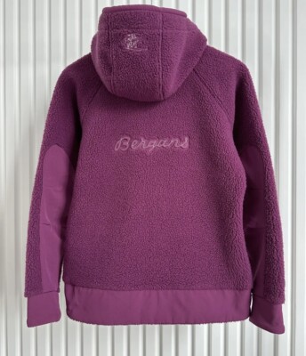 Bergans of Norway Ladies Sherpa Jacket Coat Hooded Size S