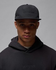 Men's Jordan Pro Unstructured Hat/Cap Size L/XL BLACK FZ2011-010 