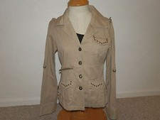 Womens Coat Size Small Tan Peace Jacket Size Small Maurices Jacket Size Small
