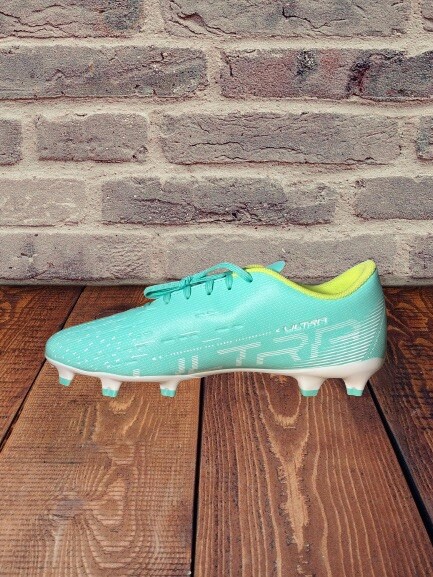Puma Ultra Play FG AG Soccer Cleats Shoes Teal White 107224  display picture 1