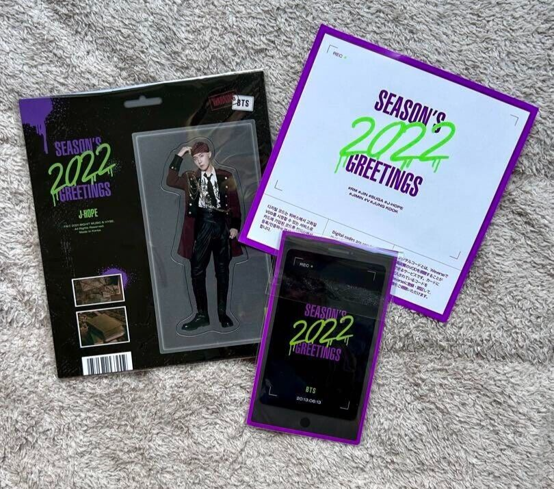BTS 2022 Season's Greetings Official Complete Full Set [Mint] | eBay