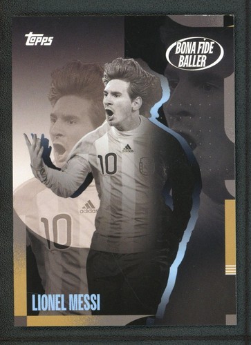 2024 LIONEL MESSI TOPPS BONA FIDE BALLER OFFICIAL NATIONAL TEAM PRODUCT