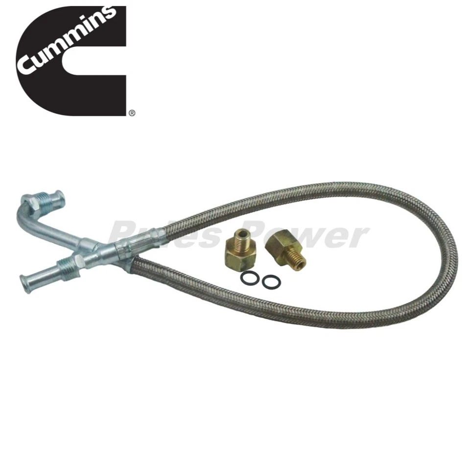 Línea de alimentación de aceite turbo OEM y conectores para Freightliner FL50 FL60 FL70 FL80 MT35 Foto 2 de 4