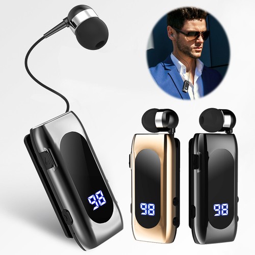 Bluetooth Headset Wireless Earphone Mini Earbud Single Lightweight Earpiece - Picture 1 of 15