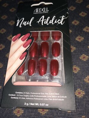 Ardell Nail Addict Colored Artificial Nail Set - 
