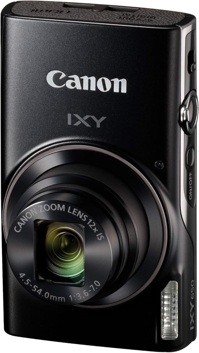 Canon Compact Digital Camera IXY 650 Black 20.2MP Wi-Fi New | eBay