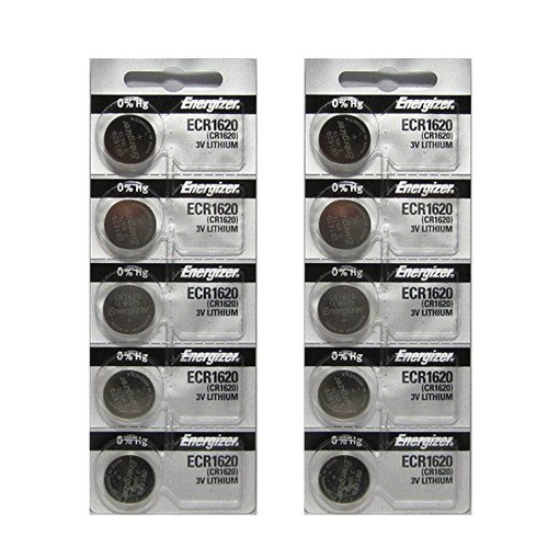 10 pcs Energizer CR1620 Battery ECR1620 CR 1620 3V Lithium Batteries 39800040459 eBay