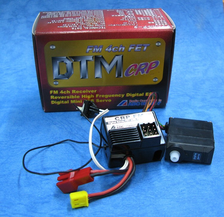 Vintage ABC Hobby DTM CRP KO Propo 27mhz FM Receiver ESC Vintage ABC Hobby DTM CRP KO Propo 27mhz FM Receiver ESC