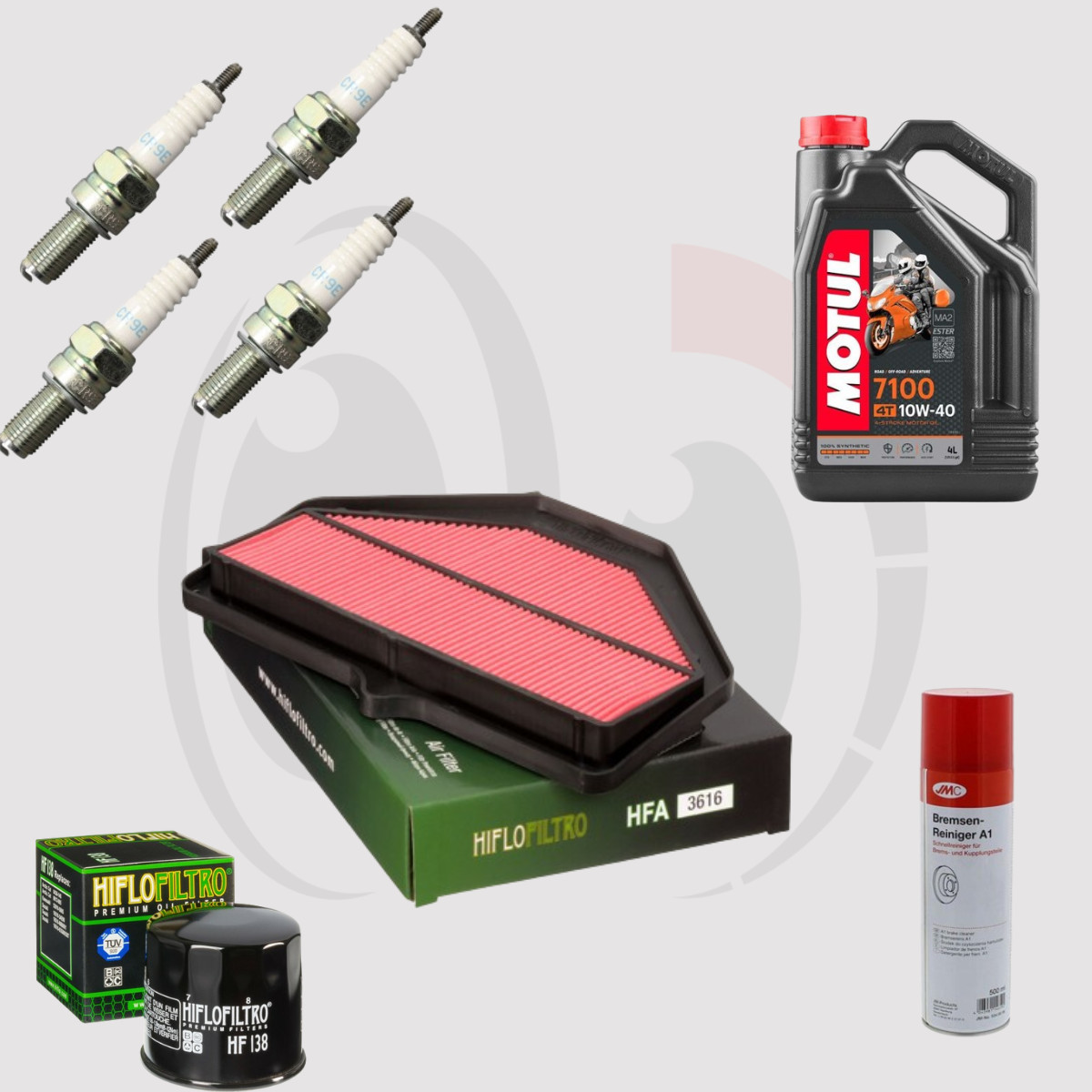 Kit Pack Vidange pour Suzuki GSX-R 750 Années 2004 2005 Avant la Saison