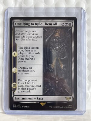 MTG One Ring to Rule Them All The Lord of the Rings: Tales of Middle-earth  0102 | eBay