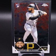 2023 Topps Chrome  #67 Canaan Smith-Njigba Pittsburgh Pirates RC