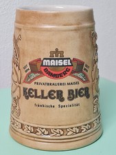 Bierkrug Steingut Maisel Bräu Bamberg 0,5 l Kellerbier