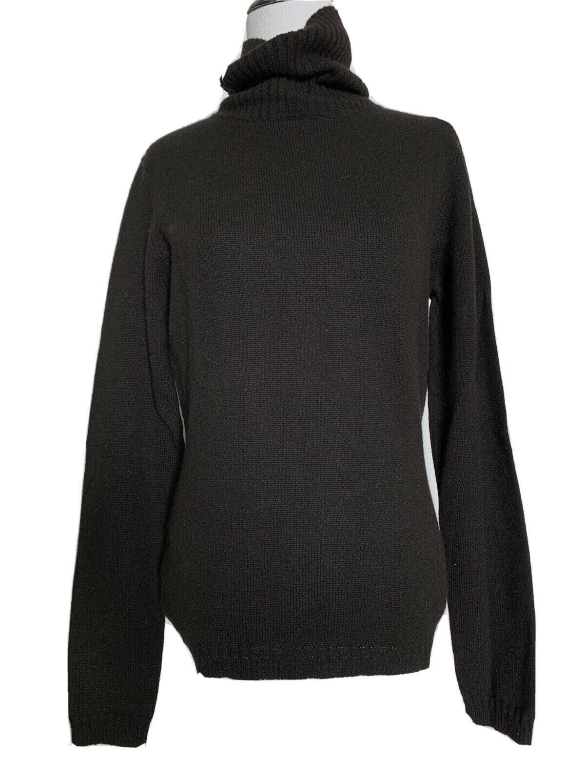 designer black turtleneck