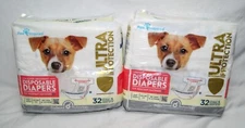 64 Paw Inspired Dog Diapers Female Disposable Puppy Dogs in Heat SMALL