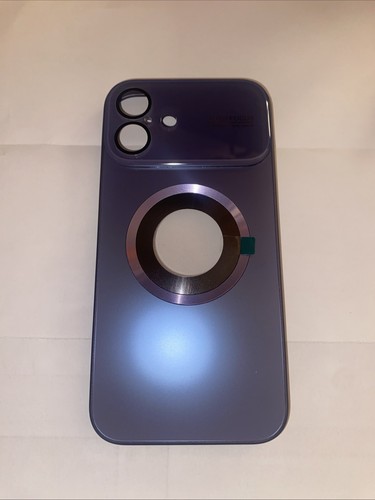 iPhone 16+ Plus Hülle Lila Autofokus Bumper Impact Handy Hardcover - Bild 1 von 8