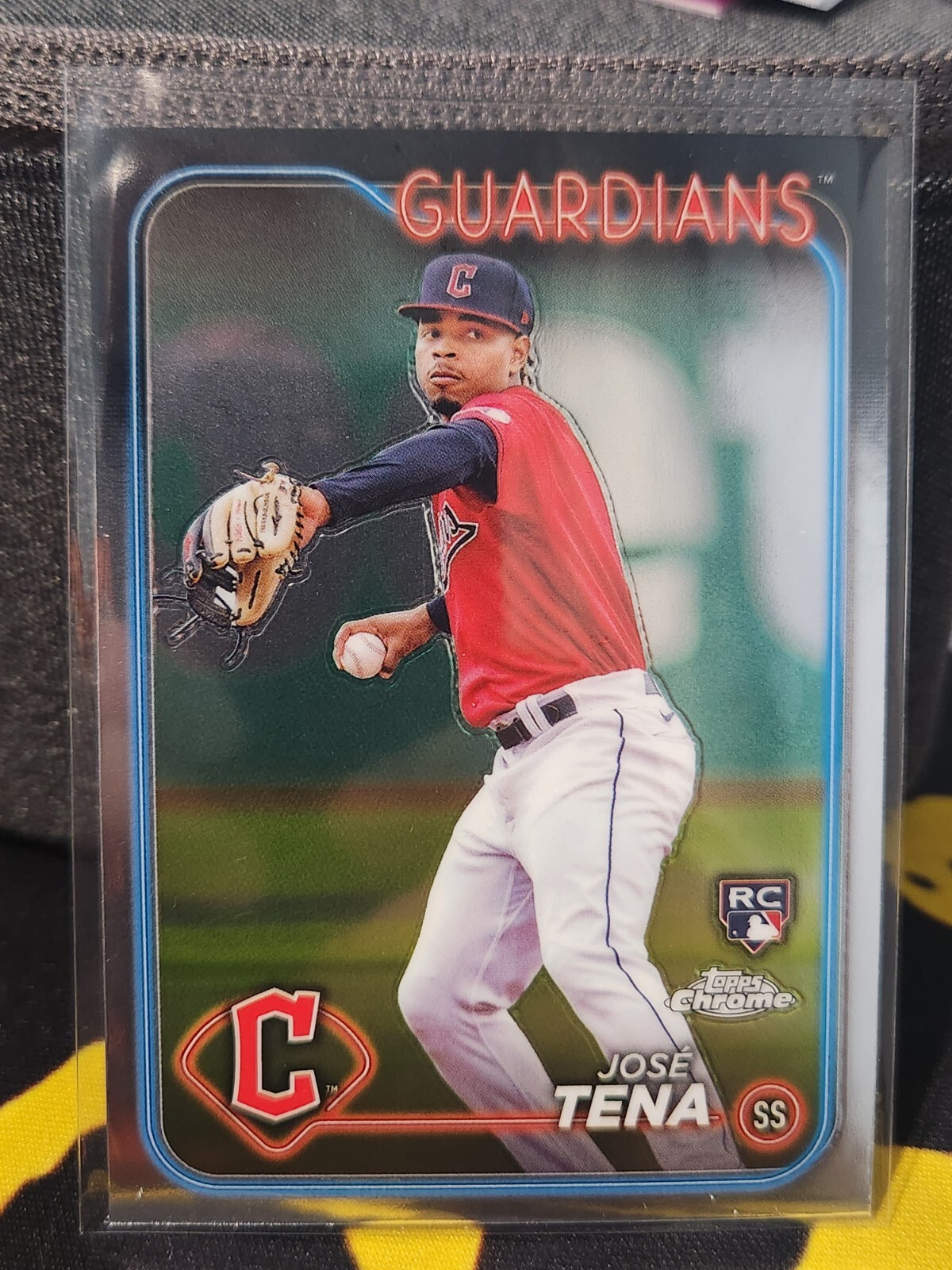 2024 Topps Chrome Jose Tena RC Rookie #29 Cleveland Guardians