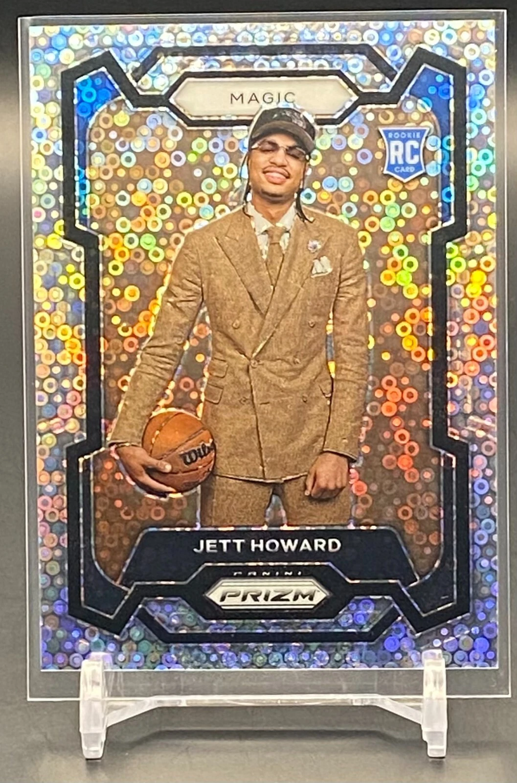 2023-24 Panini Prizm Jett Howard Rookie #132 Variation Fast Break Disco Magic RC