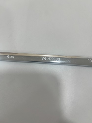 Tekton WRN77103, 8 x 10 mm Long Flex Ratcheting Box End Wrench - Picture 2 of 3