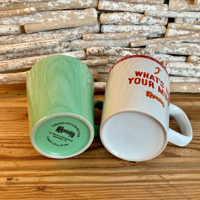 Kahlua coffee/tea mugs