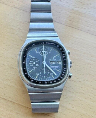 Omega Speedmaster TV Watch Automatic Day Date Chrono Vintage Watch Ref 176.0014