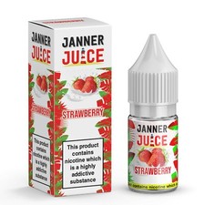 Janner Juice Vape Liquid 10 Pack - All Flavours - 3mg, 6mg, 12mg - 10ml UK Made