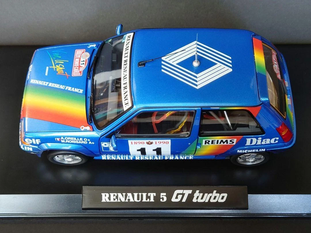 NOREV 1/18 RENAULT 5 GT Turbo Monte Carlo 1990 | eBay