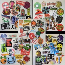 Misc Skateboard Sticker Set YOU PICK Thrasher Alien Creature Spitfire Cortina