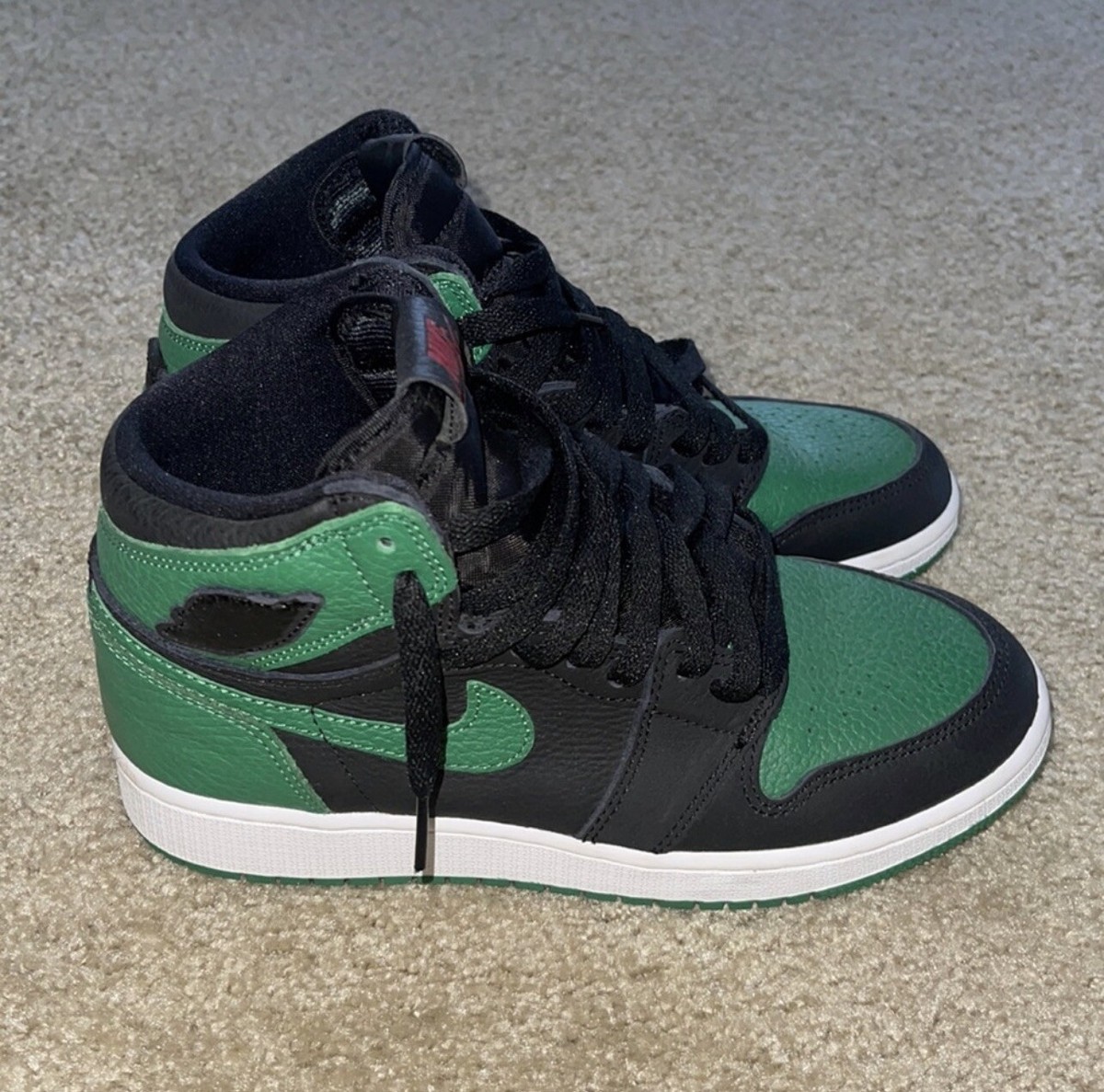 Size 5 - Jordan 1 Retro OG High Pine Green 2.0 for sale