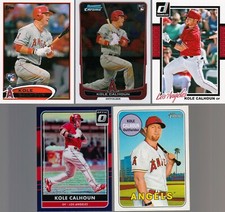 ⚾ 20 different KOLE CALHOUN cards lot 2 RC 2012 - 2020 Angels Diamondbacks