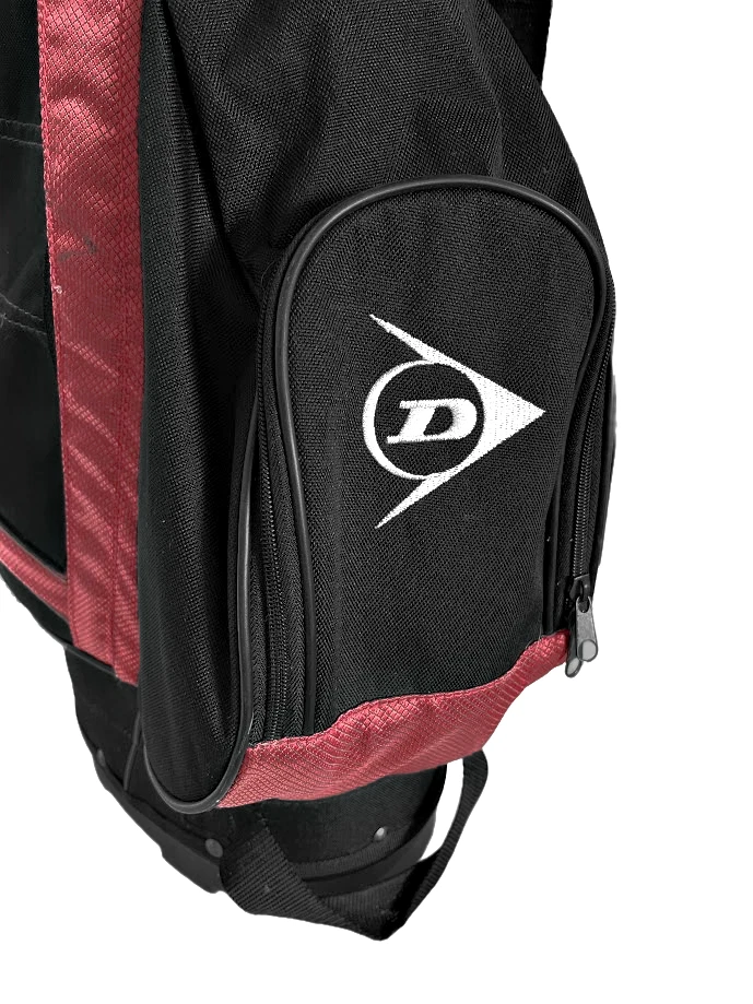 Bolsa de golf Dunlop roja y negra 34" Foto 2 de 4